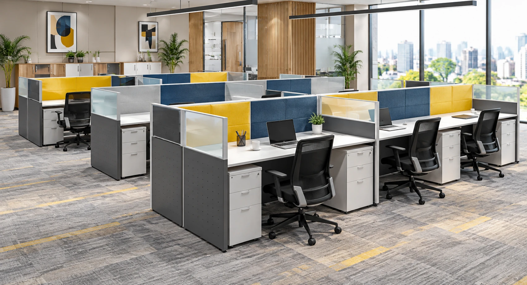 Panel series workstation